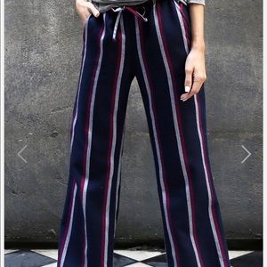 Anthropologie The Lady and The Sailor Stripe Pants